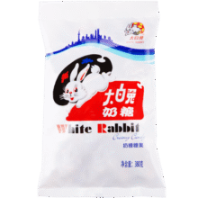 大白兔 奶糖休闲食品上海特产 儿童节喜糖大礼包零食 380g（约69颗）17.3元 (月销1w+)