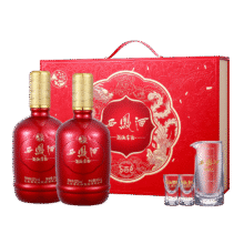 西凤酒 龙凤吉祥礼盒 52度 500mL*2瓶 纯粮凤香型白酒187.1元（需领券）