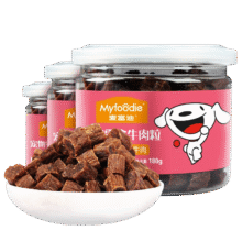 plus，需首购：麦富迪 狗狗零食 牛肉粒 180g*3罐23.4元(合7.8元/罐)
