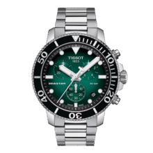 天梭（TISSOT）瑞士手表 海星系列石英男表 520送男友T120.417.11.091.014800元