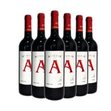 澳赛诗 红A系列澳洲原瓶干红葡萄酒 西拉子 750mL 6瓶264元
