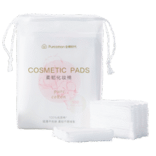 全棉时代卸妆棉化妆棉纯棉脸部眼唇专用湿敷棉片厚款便携装8.2元