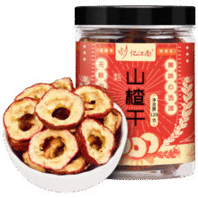 忆江南 精选无核山楂干片120g*1罐4.85元包邮