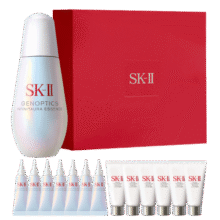 京东百亿补贴、PLUS：SK-II 光蕴臻采焕亮精华露 75ml2046.1元（需领券）