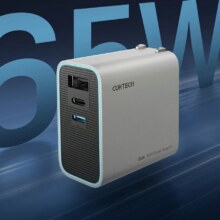 CUKTECH酷态科65W氮化镓充电器多口适用苹果16小米笔记本充电头62.31元