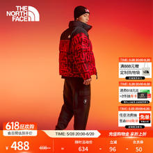THE NORTH FACE 北面 休闲「新年蜕变」户外舒适保暖抓绒25|8CFX JK3/宇宙黑 3XL /190券后488元