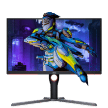 PLUS会员：AOC 24.5英寸 240Hz超频280Hz IPS快速液晶 1ms HDR400 出厂校色 大乌兹 游戏电竞电脑显示器 25G3Z971.56元（需领券）