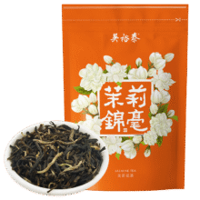 plus：吴裕泰茉莉花茶 茉莉锦毫 浓香型特种50g 六窨含芽 袋装16.92元（需领券）