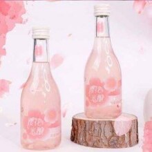 武汉樱花限定版，米婆婆 樱花米酿 300ml*2瓶新低6.9元包邮（3.45元/瓶）