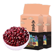 【活动】赤小豆 红豆红小豆赤豆五谷杂粮粗粮豆沙豆馅儿 赤小豆500g*2袋4.91元