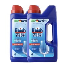 finish亮碟洗碗粉亮碟1kg*2瓶53.69元（需领券）