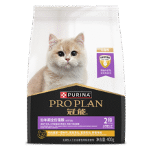 冠能猫粮 幼猫猫粮3周-12月龄400g  添加牛初乳 增强免疫9.3元