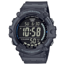 卡西欧（CASIO）复古小方块多功能户外防水男士手表AE-1500WH-8BVDF 藏蓝色457元（合152.33元/件）