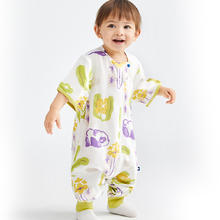 babycare 夏季速干透气短袖分腿睡袋婴幼儿童纱布薄款宝宝防踢被59元