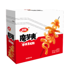 卫龙魔芋爽辣条休闲小零食香辣素毛肚魔芋爽大礼包300g/盒便携20小包35.82元（合11.94元/件）