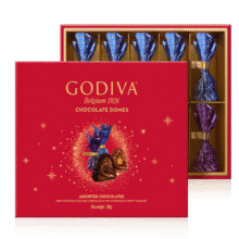 歌帝梵 (GODIVA)臻粹巧克力礼盒精选10颗装100g零食伴手礼520情人节礼物49.4元