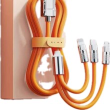 120W通用数据线 1.2米快充线三合一 1条装2.37元
