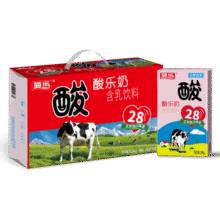 菊乐（JULE）经典酸乐奶含乳饮料260g*24盒学生营养早餐奶牛奶原味酸奶59.9元 (月销1w+)