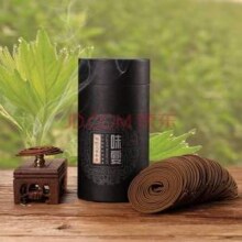 驱蚊净味，普云 艾草香 120盘 约4小时/盘 送香炉+香插