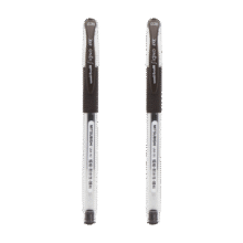 三菱（uni）UM-151财务中性笔 0.38mm签字笔 学生彩色水笔啫喱笔(替芯UMR-1) 啡色 1支/袋6.4元