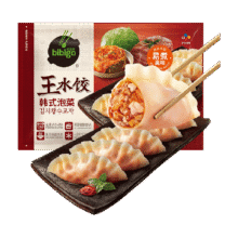 必品阁泡菜王水饺1.2kg×3袋72.31元（合24.1元/件）