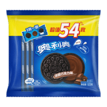 奥利奥 巧克力味夹心饼干523g38.04元（合12.68元/件）