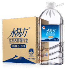 水易方（SYF） 水易方天然苏打水4L*4桶 无汽弱碱性饮用水 桶装家庭装135元 (券后省10)