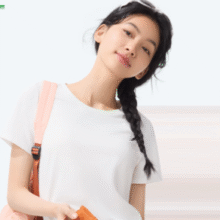 透气干爽！Beneunder 蕉下 女士棉质短袖T恤 GP930￥35.70 比上一次爆料降低 ￥3.9