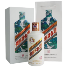 茅台（MOUTAI）水碧山青 酱香型白酒 53度 500ml 单瓶装