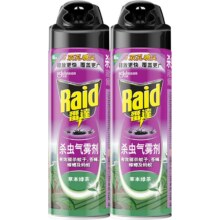 聚划算+88vip:雷达厨房卧室绿茶蟑螂杀虫喷雾剂 草本绿茶*2瓶500ml30.73元（需领券）