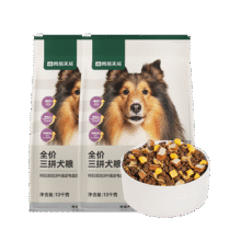预售，plus：网易严选 无谷牛肉鸡肉冻干三拼犬粮  20kg/40斤291.75元
