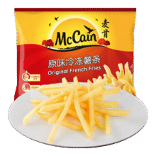 麦肯【俩件起售】空气炸锅食材速食预制菜速冻薯条薯饼半成品油炸小吃 【经典】原味冷冻薯条950g59元（合19.67元/件）