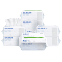 京东京造 洗脸巾 720抽、90抽*8包165.69元3件，55.23元/件