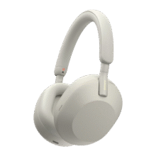 索尼（SONY）WH-1000XM5 头戴式无线降噪耳机 AI智能降噪（1000XM4 升级款）铂金银1859元 (月销1000+)