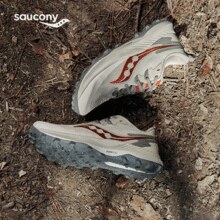 saucony索康尼 游隼14男情侣户外越野舒适跑鞋￥285.67 3.2折