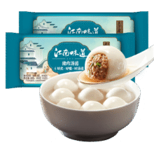 五芳斋 速冻鲜肉汤圆量贩装 350g*2袋 20只 速冻汤圆元宵早餐食品汤团62.34元（需领券，合12.47元/件）