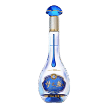 洋河梦之蓝 水晶版 52度 100ml 单瓶装 绵柔浓香型白酒拍两件 凑单品一件，到手每件79.24元