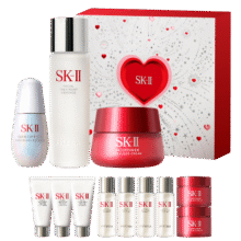 再降价、plus会员：SK-II 神仙水小灯泡大红瓶 护肤套装 神仙水230ml+小灯泡30ml+大红瓶50g2846.09元（凑单低至2804.46元）