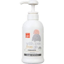 好孩子（gb）奶瓶清洗剂 餐具清洗剂 奶瓶果蔬清洁剂400ml  植物性洗净成分27.9元 (月销4000+)