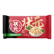 plus：三全 状元水饺 荠菜猪肉口味 1.02kg*2袋*5件112元(合11.2元/袋)