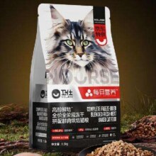 卫仕 高醇鲜焙 猫干粮 成猫幼猫全阶段冻干拼配鲜肉烘焙猫粮1.5kg120.2元（速速抢购）