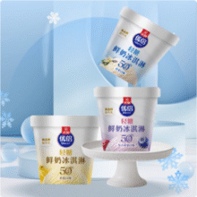 Bright 光明 优倍 轻糖鲜奶冰淇淋 65g*20杯新低88元包邮（4.4元/杯）