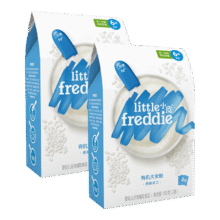 小皮（Little Freddie）有机高铁大米粉原味160g*2盒131.38元+28.9返卡（合65.69元/件）