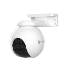 限地区、萤石H80X 800万像素4K摄像头 无线WiFi 室外双云台360° 防水防尘监控 手机远程 预置点巡航 智能全彩243.02元