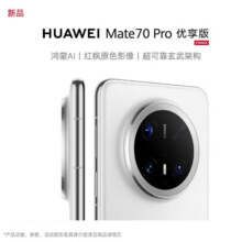 华为Mate 70 Pro 优享版 12GB+256GB、雪域白5969元（需领券）