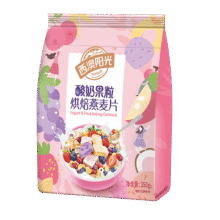 首购：西麦酸奶果粒烘焙燕麦片350g 营养早餐五谷代餐干吃休闲零食20.9元