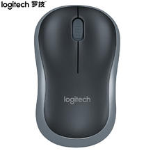 罗技 logitech M185 2.4G无线鼠标 1000DPI 黑灰39元