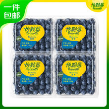 Driscoll's 怡颗莓 云南蓝莓14mm+ 4盒装 125g/盒 生鲜水果源头直发 水果 蓝莓19.7元