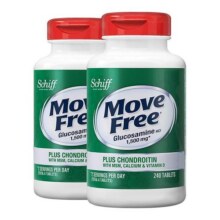 【自营】MoveFree益节高钙氨糖维骨力软骨素一瓶双补关节240粒*2708元