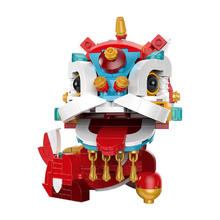 佳奇 JAKI 国潮神兽系列 JK5131 纳福醒狮65元